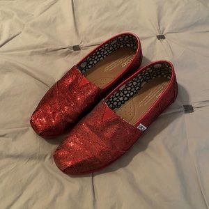 Ruby Red TOMS